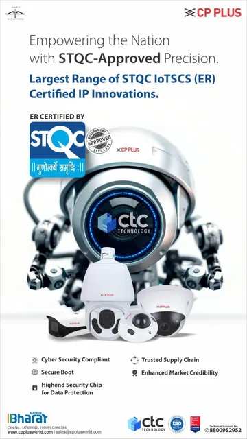 STQC certified IP cameras